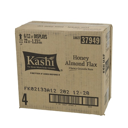 Kashi Honey Almond Flax Chewy Granola Bars 1.2 oz. Bar, PK72 PK72 1862737949